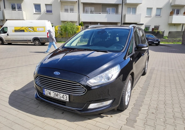 Ford Galaxy cena 69000 przebieg: 190000, rok produkcji 2017 z Wrocław małe 191